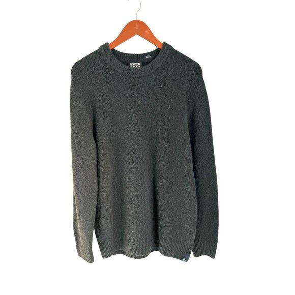 Scotch & Soda Mens Wool Blend Crewneck Sweater Long Sleeve Size Large - Picture 2 of 13